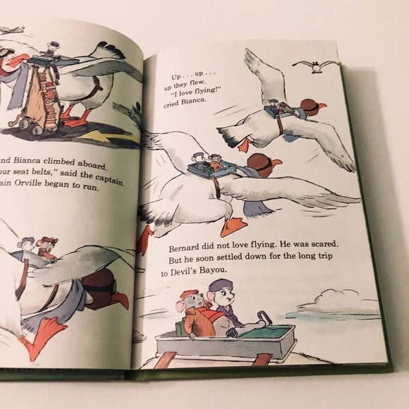 Vtg 1977 The Rescuers  Disneys Wonderful World of Reading - Picture 13 of 16